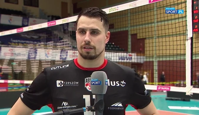 Fabian Drzyzga (Asseco Resovia): Na boisku zawsze walczę i daję z siebie maksa (POLSAT SPORT). Wideo