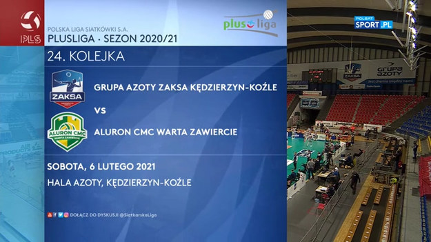 rupa Azoty ZAKSA Kędzierzyn-Koźle - Aluron CMC Warta Zawiercie 0-3 (18:25, 23:25, 19:25)
Grupa Azoty ZAKSA Kędzierzyn-Koźle: Dominik Depowski, Mateusz Zawalski, Bartłomiej Kluth, Adrian Staszewski, Krzysztof Rejno, Rafał Prokopczuk - Korneliusz Banach (libero) - David Smith
Aluron CMC Warta Zawiercie: Garrett Muagututia, Patryk Niemiec, Mateusz Malinowski, Paweł Halaba, Gualberto Flavio, Maximiliano Cavanna - Michał Żurek (libero) - Grzegorz Bociek, Gjorgi Gjorgiev, Marcin Kania