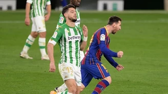 Primera Division. Betis Sewilla - FC Barcelona 2-3 w 22. kolejce