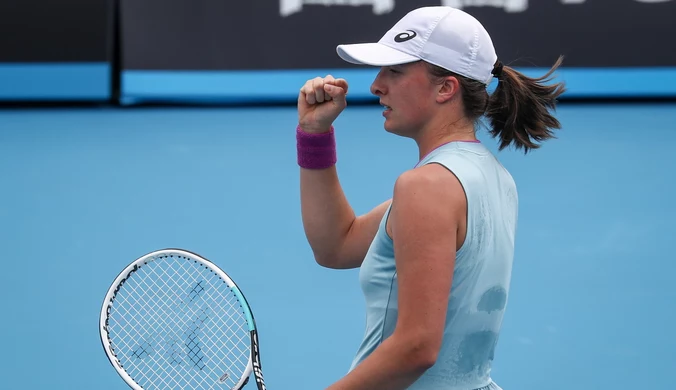 Australian Open. Iga Świątek – Arantxa Rus 6:1, 6:3 w I rundzie