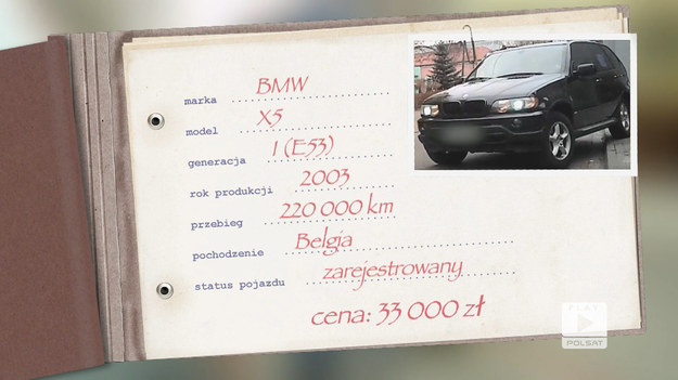 Jacek Balkan i Kuba Wątły przemierzają Polskę w poszukiwaniu bezwypadkowych, używanych samochodów. Czy sprowadzone z Belgii BMW X5 spełni ich oczekiwania?

Fragment 4. odcinka programu "Autościema".