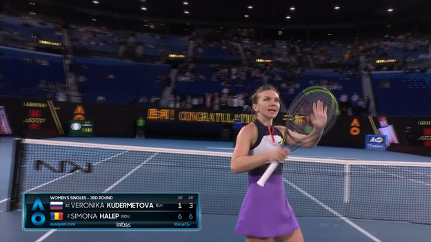 Rozstawiona z "dwójką" Simona Halep awansowała do 1/8 finału wielkoszlemowego Australian Open. Na tym etapie rumuńska tenisistka może się zmierzyć z Igą Świątek (15.), o ile Polka w piątek pokona w trzeciej rundzie Francuzkę Fionę Ferro.