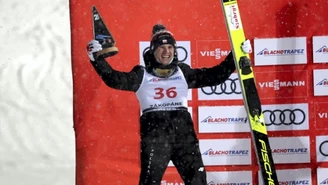 Skoki narciarskie - PŚ w Zakopanem. Andrzej Stękała na podium. "O czym w ogóle rozmawiamy"