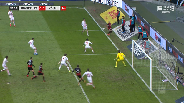 W spotkaniu 21. kolejki niemieckiej Bundesligi, które rozegrane zostało 14 lutego, drużyna Eintrachtu Frankfurt zwyciężyła z FC Koeln 2-0 (0-0). Pojedynek odbył się na Deutsche Bank Park we Frankfurcie nad Menem.