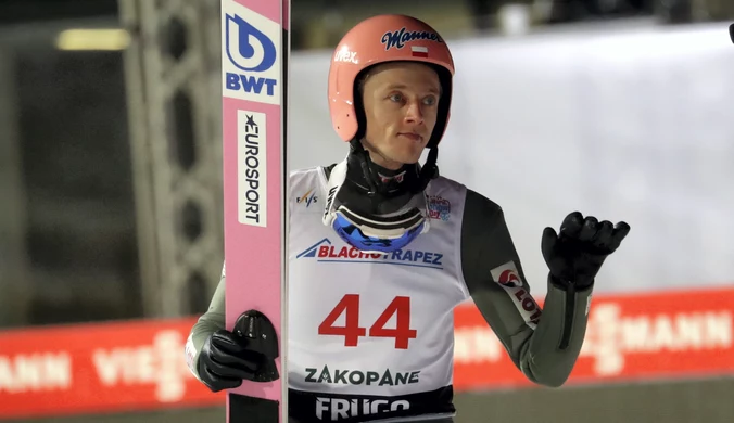 Skoki narciarskie - PŚ w Zakopanem. Dawid Kubacki: Dobrze, że Kamilowi nie powiedzieli