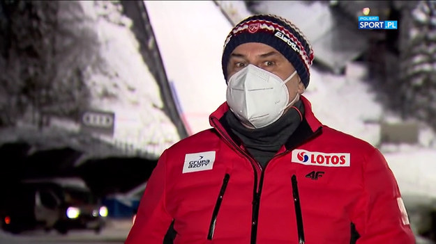 Rozmowa dziennikarki Polsatu News Klaudii Syrek z Rafałem Kotem, byłym fizjoterapeutą reprezentacji, a aktualnie prezesem AZS Zakopane.