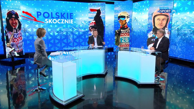 Norwegowie z konkursu na konkurs wyglądają coraz lepiej. O tym rozmawiali eksperci w studiu Polsatu Sport. Fragment magazynu "Polskie Skocznie".