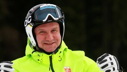 Andrzej Duda na nartach. Prezydent wybrał się w Beskidy