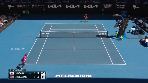 Rozstawiona z numerem 10. Serena Williams przegrała z Japonką Naomi Osaką (3.) 3:6, 4:6 w półfinale turnieju Australian Open.
