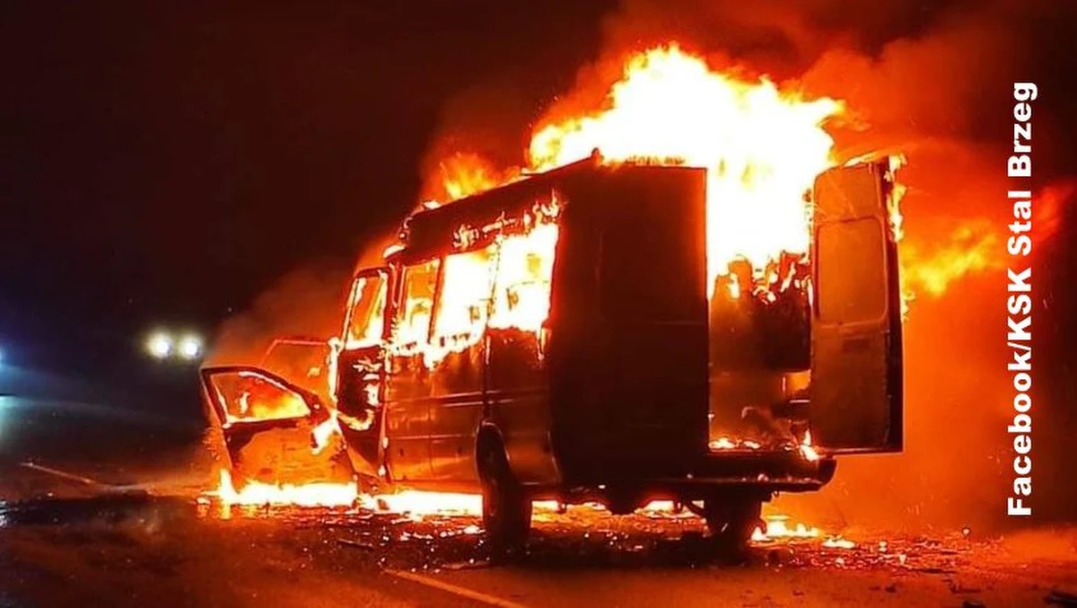 Są wstępne ustalenia policji po śmiertelnym wypadku na obwodnicy Opola. Zginęła 1 osoba, a 7 - w tym 5 nastolatek - zostało rannych. 