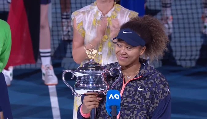 Australian Open. Osaka wygrała turniej kobiet. Wideo