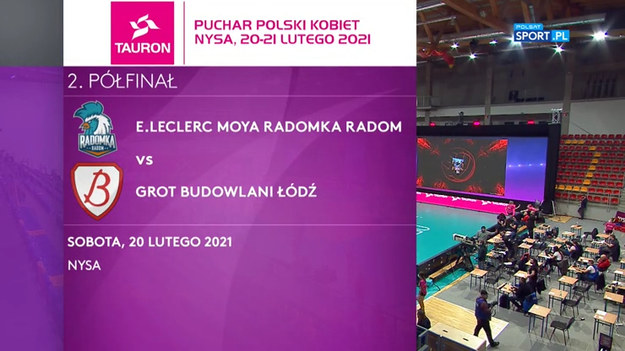 E.LECLERC MOYA Radomka Radom – Grot Budowlani Łódź 0:3 (22:25, 25:27, 20:25)