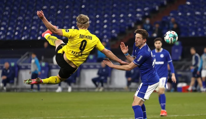 FC Schalke 04 - Borussia Dortmund 0-4 w 22. kolejce Bundesligi