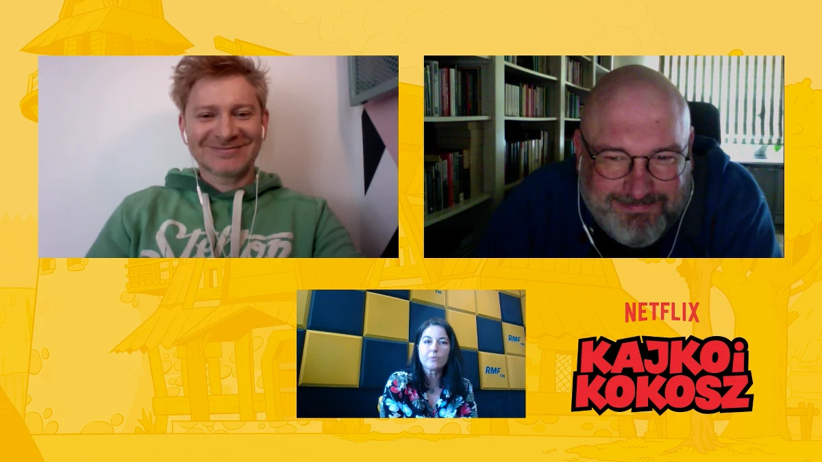 "Kajko i Kokosz" to serial animowany stworzony na podstawie kultowego komiksu autorstwa Janusza Christy. Jego głównymi bohaterami są słowiańscy wojowie. Kajko i Kokosz służą kasztelanowi Mirmiłowi, broniąc zamieszkałej przez nich osady. Największym zagrożeniem jest oddział rycerzy rozbójników - Zbójcerzy. Ich herszt, Krwawy Hegemon, marzy o zdobyciu Mirmiłowa, a odkąd Kajko i Kokosz przejęli należące do niego jajo, z którego wykluł się smok Miluś, chce dorwać również ich osobiście. 28 lutego serial będzie miał premierę na platformie Netflix. Gośćmi RMF FM są aktorzy, którzy użyczyli głosów głównym bohaterom. Kajko mówi głosem Artura Pontka, a Kokosz – Michała Pieli.