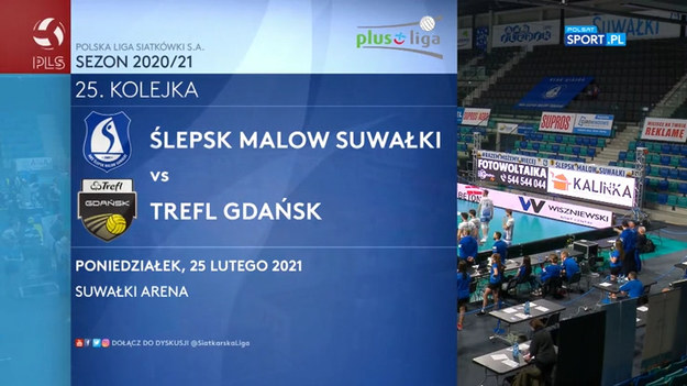Ślepsk Malow Suwałki - Trefl Gdańsk 3:1 (25:21, 26:24, 23:25, 25:18)

Ślepsk Malow Suwałki: Marcin Waliński, Cezary Sapiński, Bartłomiej Bołądź, Tomas Rousseaux, Andreas Takvam, Josua Tuaniga - Mateusz Czunkiewicz (libero) - Paweł Filipowicz (libero), Jakub Rohnka, Patryk Szwaradzki, Łukasz Rudzewicz.
Trefl Gdańsk: Kewin Sasak, Bartłomiej Lipiński, Karol Urbanowicz, Marcin Janusz, Moritz Reichert, Pablo Crer - Maciej Olenderek (libero) - Bartosz Pietruczuk, Łukasz Kozub.