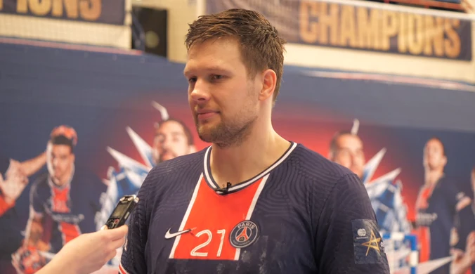 Piłka ręczna. Kamil Syprzak (PSG) po meczu z Łomżą Vive Kielce. Wideo