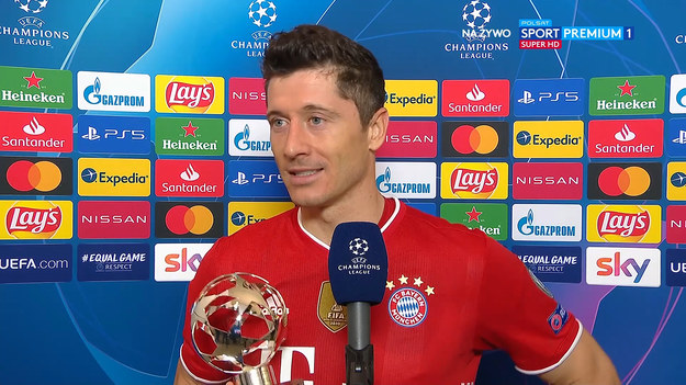 Robert Lewandowski: nie miałem zbyt wielu sytuacji bramkowych, miałem dziś nieco inne zadania, często dostawałem piłkę, którą miałem przytrzymać. 