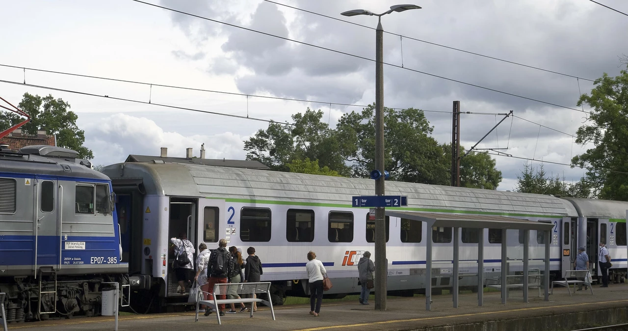 Pociąg PKP Intercity; zdj. ilustracyjne