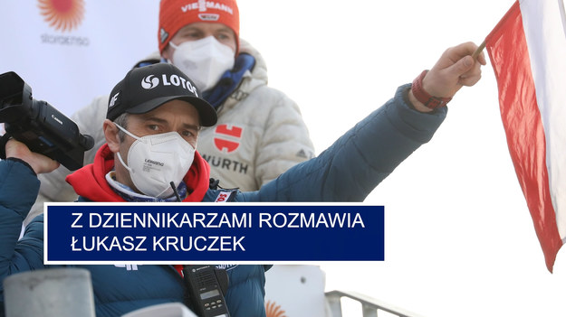 Wypowiedź Łukasza Kruczka po konkursie drużynowym kobiet w Oberstdorfie.