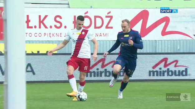 ŁKS Łódź pokonał Odrę Opole 2:1 (2:0) w meczu 18. kolejki Fortuna 1 Ligi. Zobaczcie gole z tego spotkania.