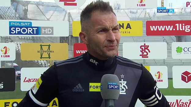 I liga.Arkadiusz Malarz: W drugiej połowie nie graliśmy jak ŁKS (POLSAT SPORT). Wideo