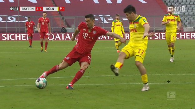 Bayern Monachium - FC Koeln w 23. kolejce Bundesligi. Robert Lewandowski strzelił dwie bramki, a Bayern wygrał 5-1