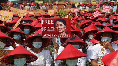 Pucz w Mjanmie. Władze stawiają kolejne zarzuty Aung San Suu Kyi