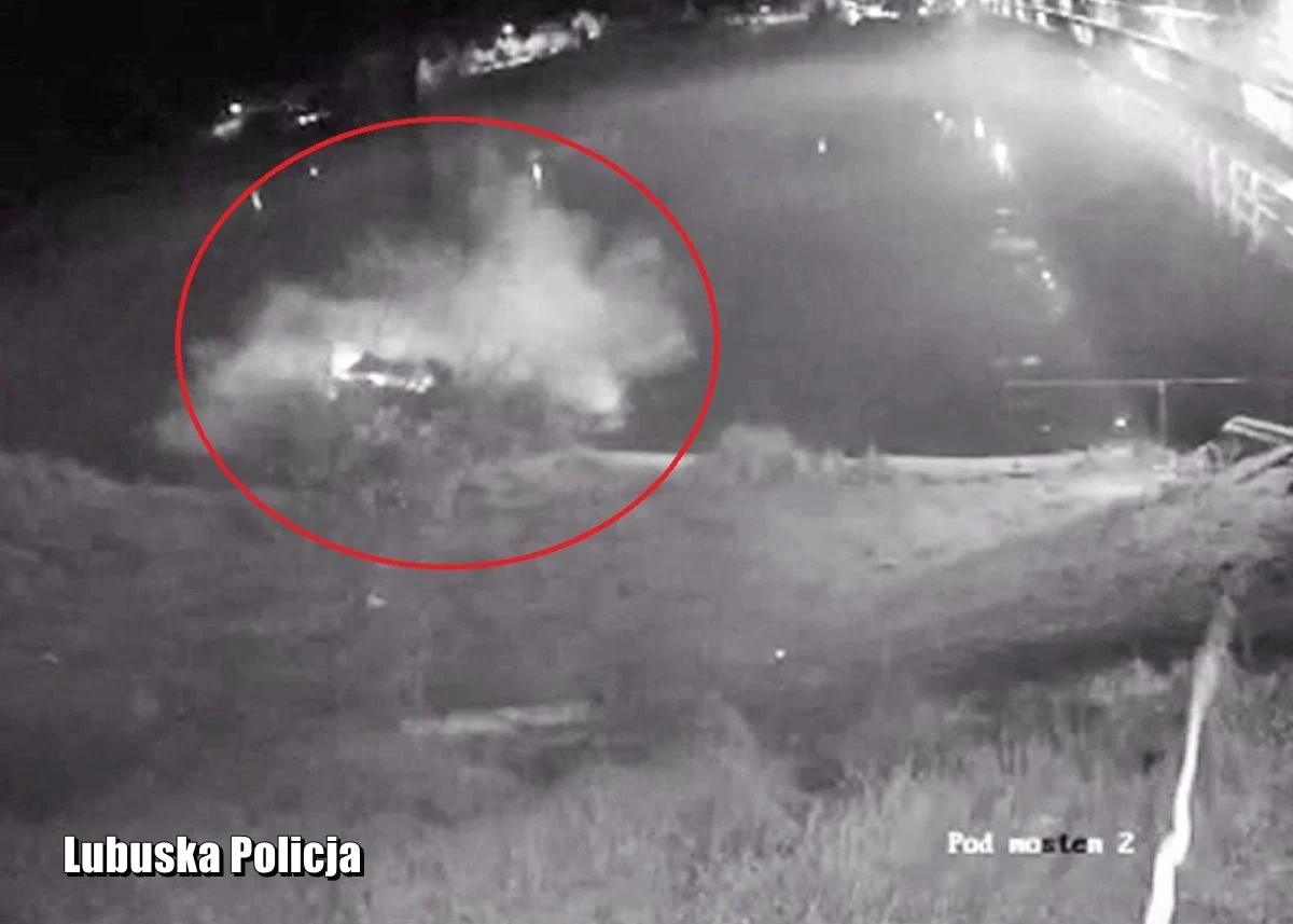 ​30-latek kradzionym samochodem uciekał przed policjantami w Sulęcinie. Rozpędzonym pojazdem przebił bariery i wpadł do wody. Udało mu się wydostać, po czym próbował uciekać pieszo.