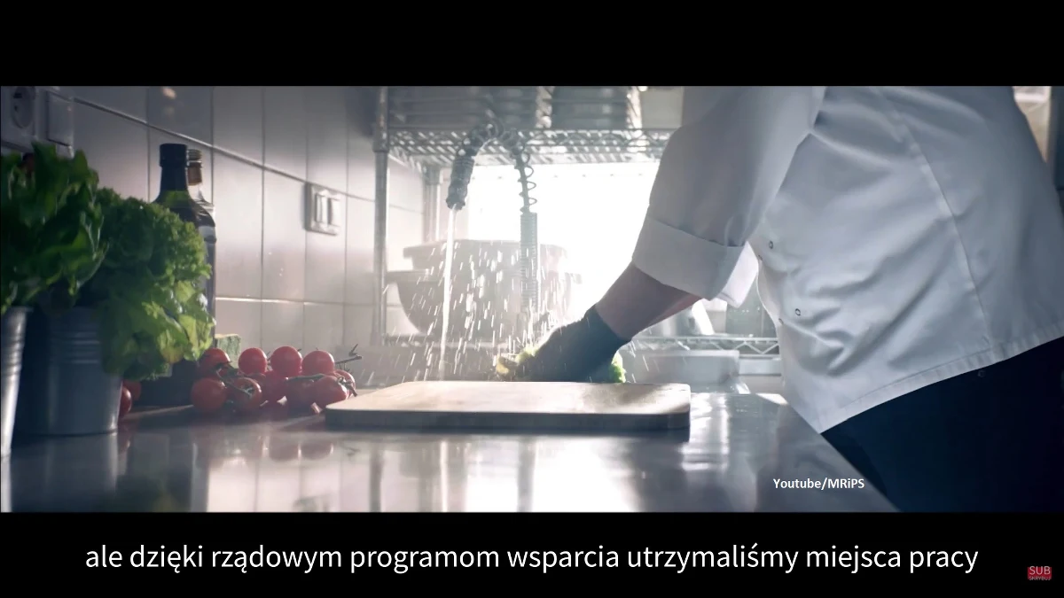 „Treści przedstawione w spocie PFR nie dotyczą naszej restauracji ani hotelu, nie przedstawiają naszego miejsca i w tym sensie są fikcją, ale nigdzie nie napisaliśmy, że nie dostaliśmy pomocy” - napisała spółka Stalowa 52 w oświadczeniu po zamieszaniu wokół spotu promującego wsparcie dla gastronomii.