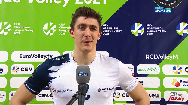Rozmowa z Łukaszem Kaczmarkiem po meczu Grupa Azoty ZAKSA Kędzierzyn-Koźle – Cucine Lube Civitanova (0:3, zloty set 16:14).