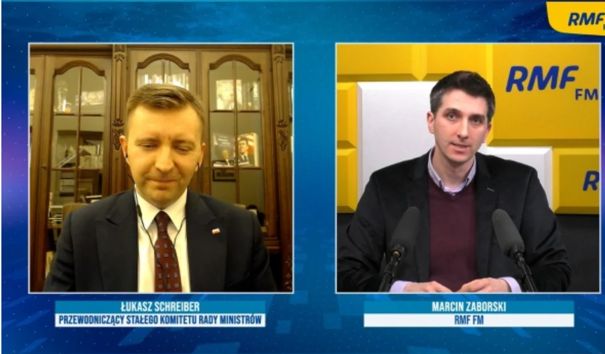 "Nie jestem w stanie znaleźć argumentów za odrzuceniem Krajowego Planu Odbudowy" - mówi gość Popołudniowej rozmowy w RMF FM Łukasz Schreiber, przewodniczący Stałego Komitetu Rady Ministrów. Jak zaznacza: nie wyobrażam sobie, że można być w rządzie i nie głosować za planem. Jednocześnie jak ujawnił: do rządowego planu "Nowy Ład" nie ma jeszcze projektów ustaw. "PiS, Solidarna Polska i Porozumienie dyskutują o planie a nie o projektach" - stwierdził. 