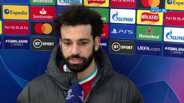 Rozmowa z Mohamedem Salahem po meczu Liverpool - RB Lipsk (2-0) w 1/8 finału Ligi Mistrzów