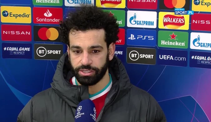 Liga Mistrzów. Mohamed Salah: Nie jesteśmy w najlepszej formie (POLSAT SPORT). Wideo