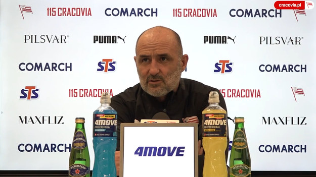 Konferencja trenera Cracovii Michała Probierza, przed meczem 21. kolejki PKO Ekstraklasy, ze Śląskiem Wrocław.