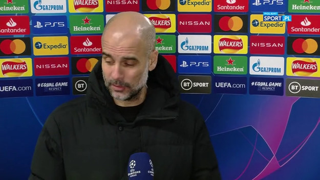 Trener Manchesteru City Pep Guardiola po zwycięstwie 2:0 nad Borussią Moenchengladbach i awansie do ćwierćfinału Ligi Mistrzów.
