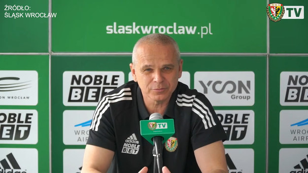 Trener drużyny Śląska Wrocław, Viteżslav Laviczka przed meczem 22. kolejki PKO Ekstraklasy z Wisłą Płock. 