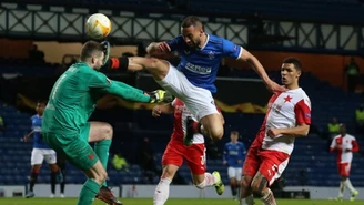 Rangers FC - Slavia Praga 0-2 w 1/8 finału Ligi Europy