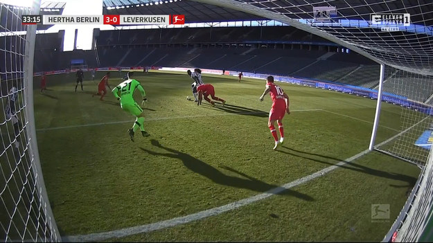 W meczu 26. kolejki Bundesligi Hertha Berlin niespodziewanie pokonała na własnym stadionie Bayer Leverkusen 3-0. Krzysztof Piątek na murawie pojawił się w 82. minucie.