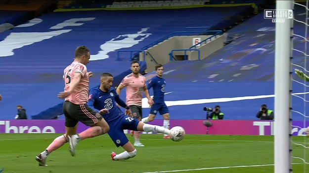 Chelsea - Sheffield United w ćwierćfinale Pucharu Anglii. "The Blues" pewnie pokonali rywali i awansowali do półfinału.