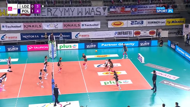 Skrót z drugiego meczu ćwierćfinałowego Tauron Ligi siatkówki. 
Grot Budowlani Łódź - Grupa Azoty Chemik Police 0:3.