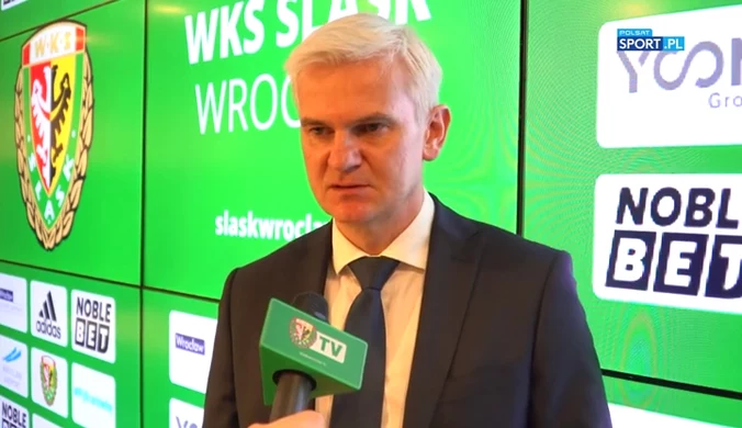 Śląsk Wrocław. Jacek Magiera: Ze Śląskiem mogę sporo wygrać jeszcze w tym sezonie (POLSAT SPORT). Wideo