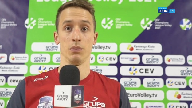 Wypowiedź Marcina Nowakowskiego, statystyka Grupy Azoty ZAKSA Kędzierzyn-Koźle przed rewanżowym meczem z Zenitem Kazań w półfinale Ligi Mistrzów siatkarzy. Pierwsze spotkanie polska drużyna wygrała na wyjeździe 3:2. (wideo: Grupa Azoty ZAKSA Kędzierzyn-Koźle)