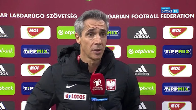 Rozmowa z Paulo Sousą przed meczem Węgry - Polska w eliminacjach MŚ 2022.