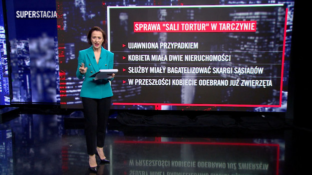 Dlaczego ludzie znęcają się nad zwierzętami? Czy polski kodeks karny nie traktuje takich zwyrodnialców zbyt pobłażliwie? Co robić by chronić zwierzęta? Czy edukacja dotycząca praw zwierząt powinna zaczynać się w przedszkolu? Kto powinien uczyć ludzi, że zwierzęta czują tak samo jak oni? O tym wszystkim w SuperTemacie w Superstacji Ada Borowicz rozmawia z Agnieszką Gozdyrą, dziennikarką Polsat News, Grzegorzem Bielawskim, prezesem Pogotowia dla Zwierząt i mecenasem Tymoteuszem Paprockim.
Przyczynkiem do dyskusji jest horror jaki zgotowała zwierzętom mieszkanka podwarszawskiej miejscowości. Inspektorzy OTOZ Animals w jednym z domów odkryli w piwnicy "salę tortur", a w niej szubienice, krew na ścianach, zagłodzone i martwe psy.