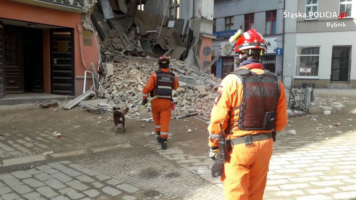 Dziś rozpoczyna się rozbiórka uszkodzonych części zabytkowej kamienicy, która ponad tydzień temu zawaliła się w Rybniku na Śląsku. Chodzi o zabezpieczenie budynku tak, by nie stwarzał zagrożenia. 