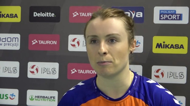 Rozmowa z Agatą Witkowską po meczu E.Leclerc Moya Radomka Radom – Grupa Azoty Chemik Police (0:3).