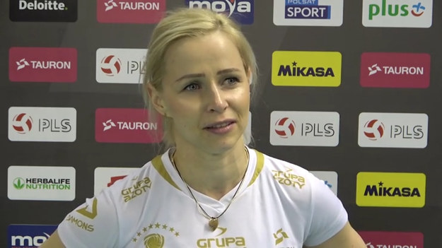 Rozmowa z Pauliną Maj-Erwardt po meczu E.Leclerc Moya Radomka Radom – Grupa Azoty Chemik Police (0:3).