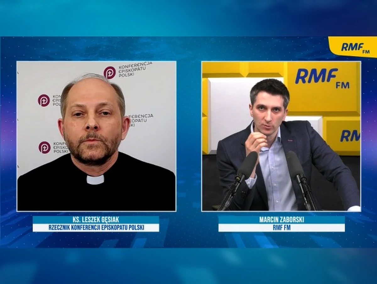 Czy arcybiskup Sławoj Leszek Głódź przeprosi tych, którym wcześniej zarzucał podjudzanie do nienawiści, stosowanie manipulacji i rozpowszechnianie niesprawdzonych informacji? "To pytanie do arcybiskupa" - mówi w Popołudniowej rozmowie w RMF FM ks. Leszek Gęsiak. Rzecznik Konferencji Episkopatu Polski podkreśla, że komunikat Watykanu nie mówi wprost, za co abp Głódź został ukarany. "Nie wiemy dokładnie, jakie są racje" – dodaje gość Popołudniowej rozmowy w RMF FM. "Jeżeli Stolica Apostolska uzna za stosowne ujawnić sentencję wyroku, to będziemy ją posiadać. To są procedury, które wykraczają poza Kościół Polski" – wyjaśnia.