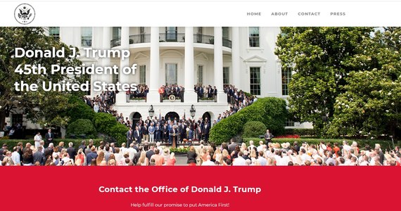 Były prezydent USA Donald Trump uruchomił oficjalną stronę internetową https://www.45office.com, platformę dla swoich zwolenników, aby pozostać z nimi w kontakcie i zaprezentować swoje działania, gdy sprawował najwyższy urząd w państwie.