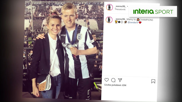 Karol Świderski zdobył bramkę w debiucie reprezentacyjnym przeciwko Andorze. Piłkarz może liczyć na wsparcie ukochanej Martyny. Para zaręczyła się w 2018 roku. W lutym bieżącego roku wybranka reprezentanta Polski potwierdziła, że jest już żoną.